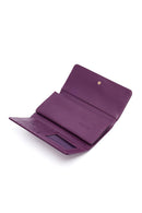 Women's Purple Strap Detailed Wallet | Derimod