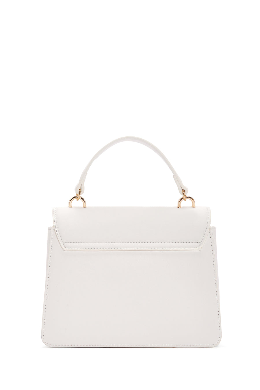 Women's White Long Strap Printed Shoulder Bag