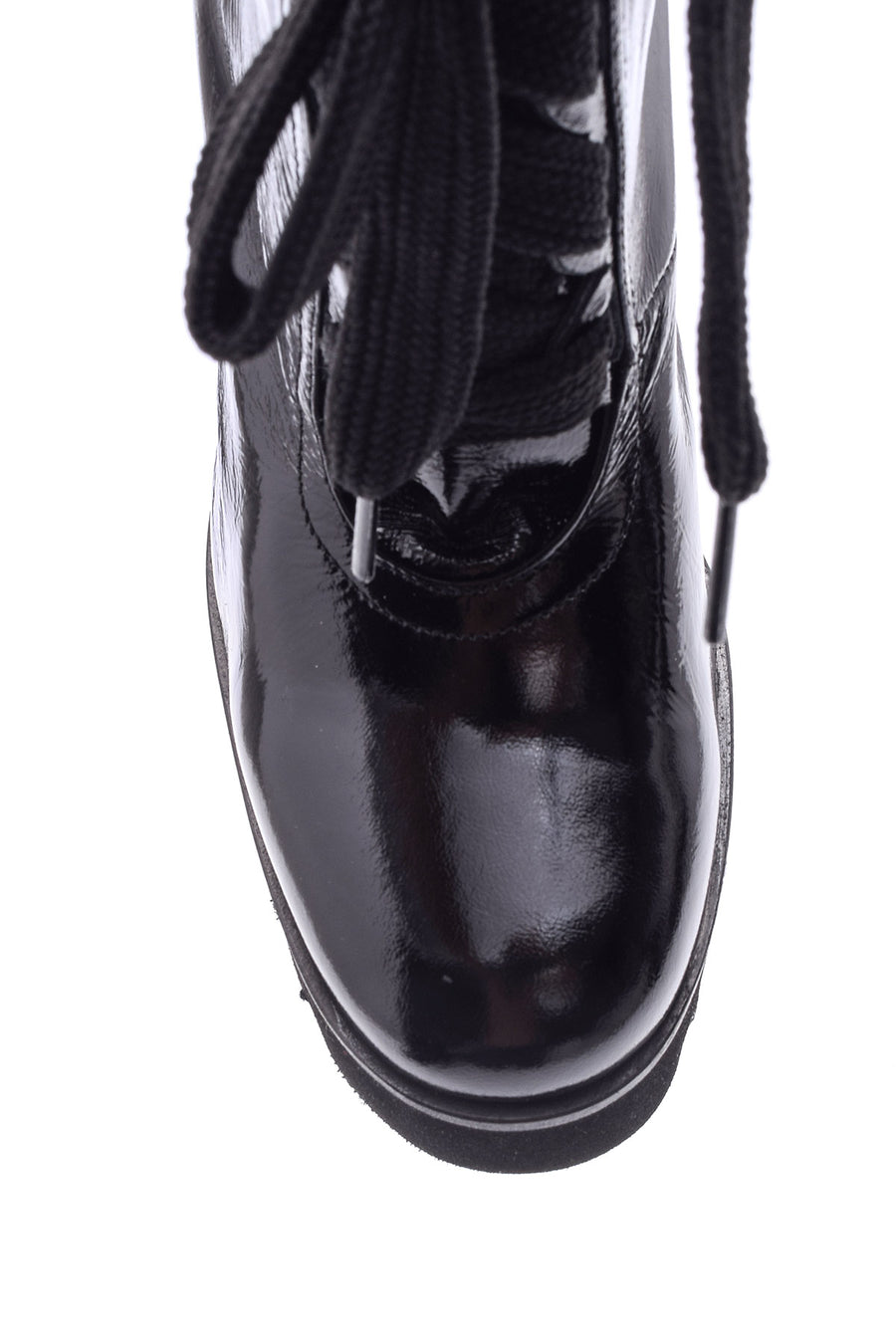 Women's Patent Leather Boots
