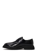 Male Black Lace-Up Leather Casual Shoes | Derimod