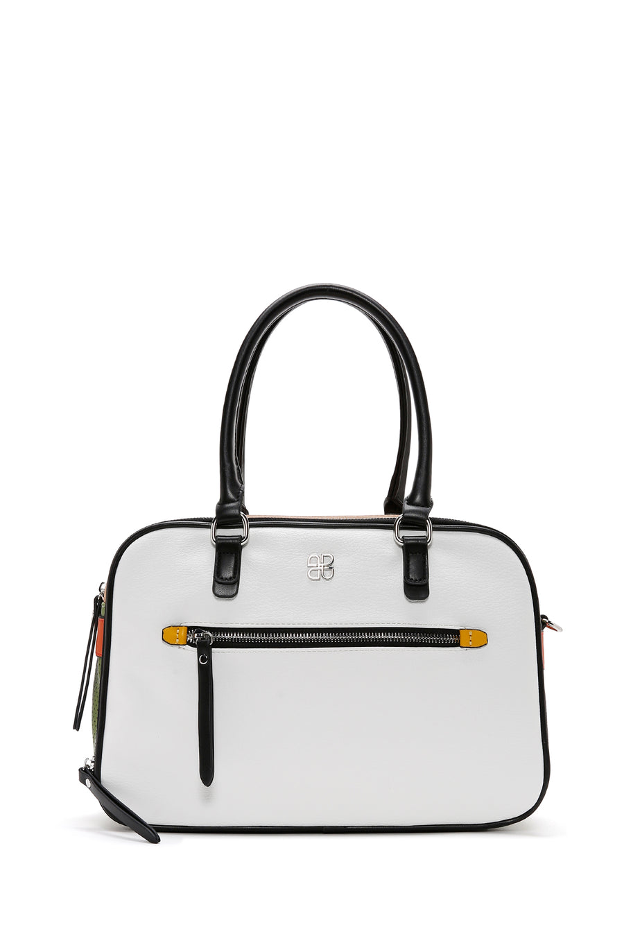 Women's White Long Strap Shoulder Bag