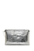 Women's Silver Portfolio Bag | Derimod