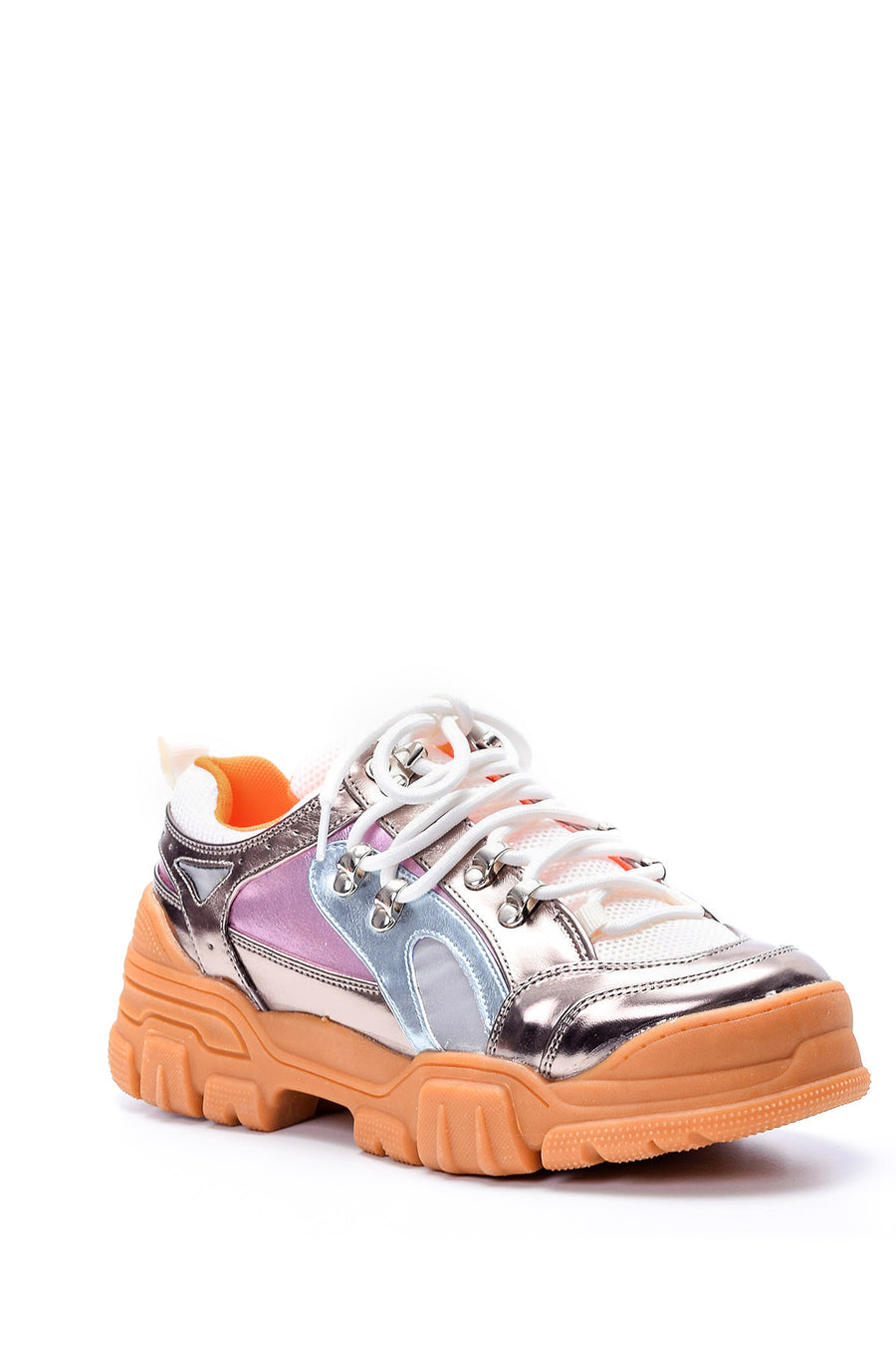 Kadın Parlak Sneaker