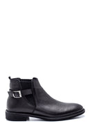 Men's Leather Buckle Boots | Derimod