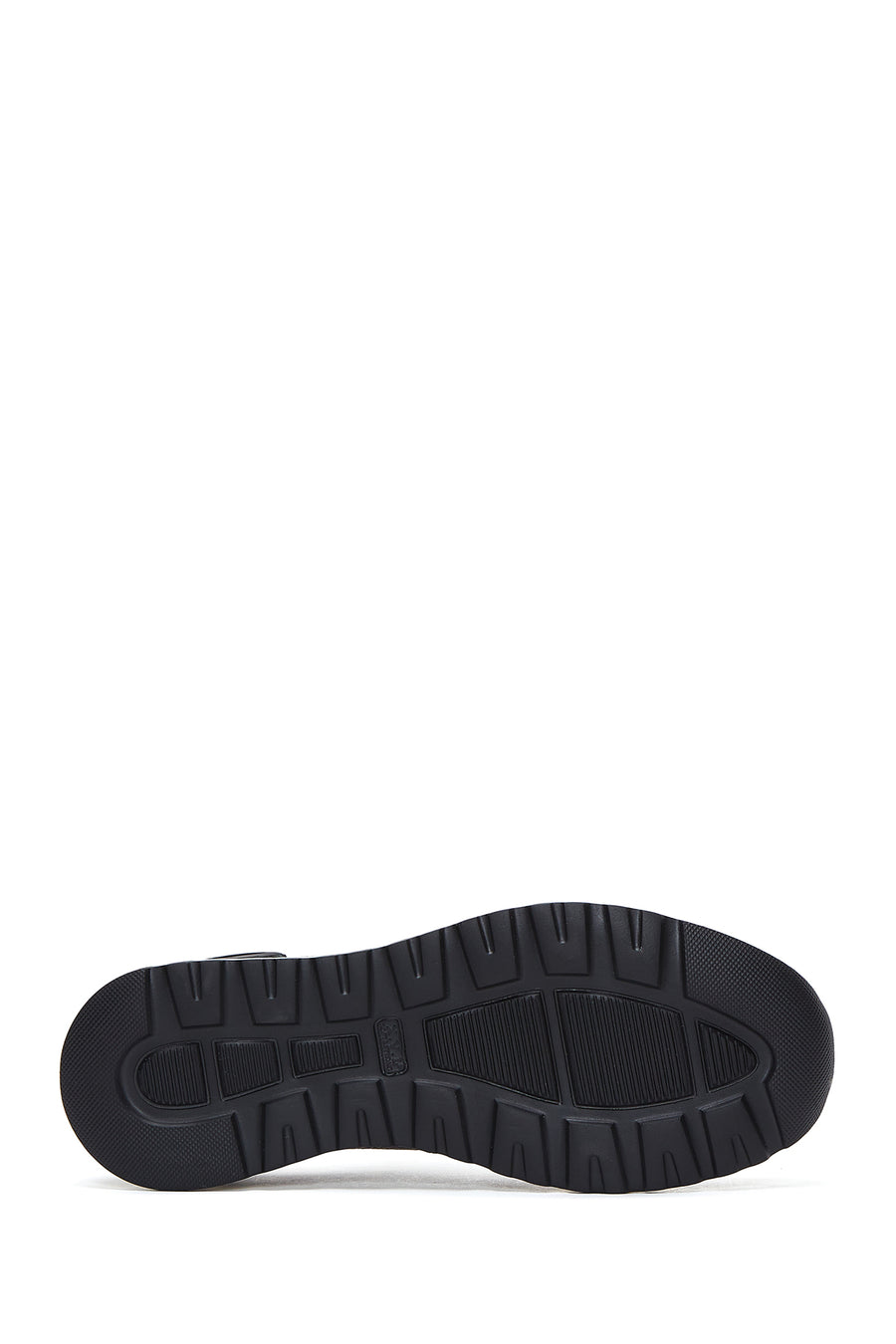 Men's Black Leather Sneaker