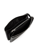 Men's Black Leather Handbag | Derimod