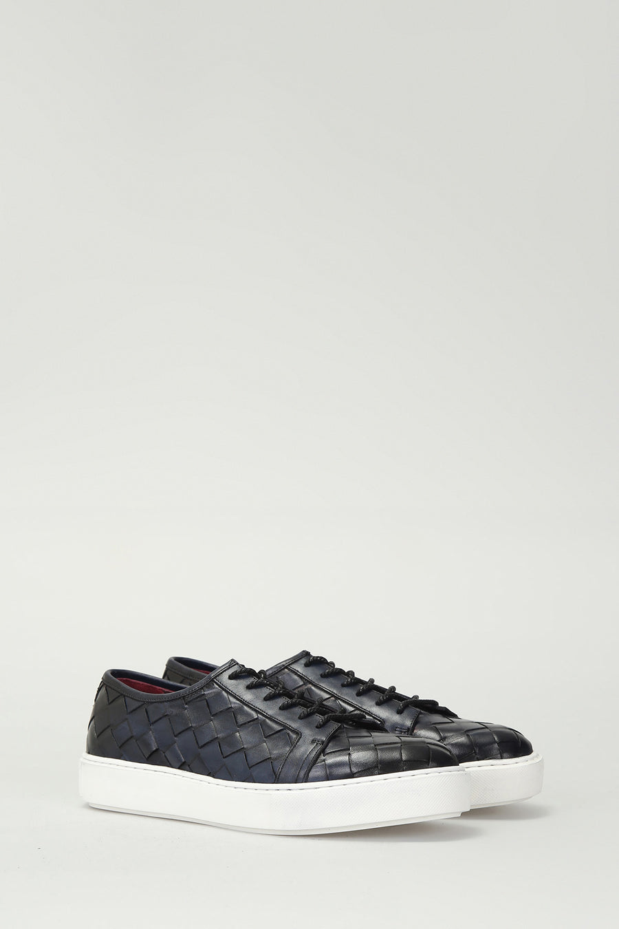 Braided Men's Leather Sneaker