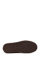 Male Mink Lace-up Thick-Soled Suede Leather Sneaker | Derimod
