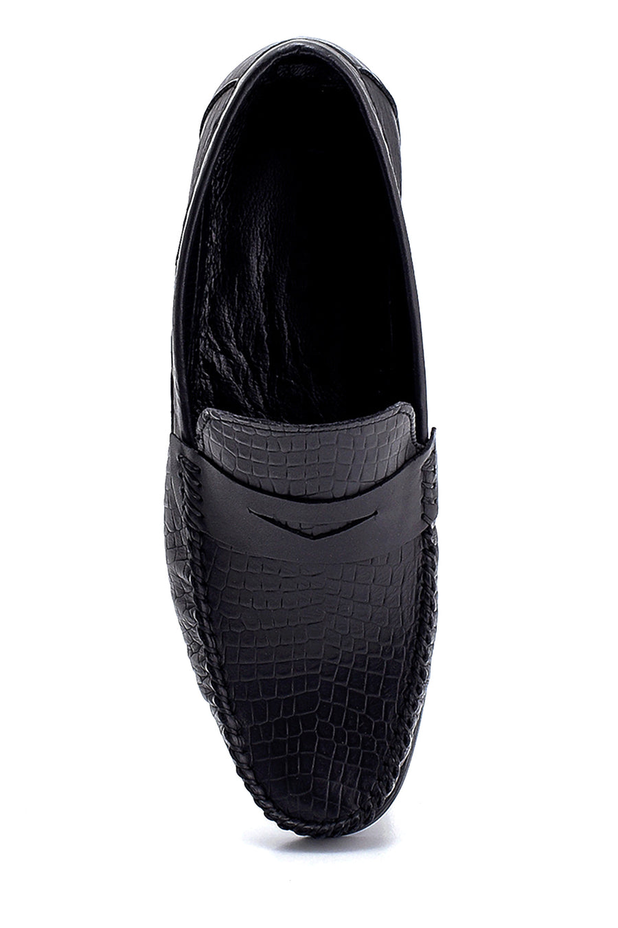 Men's Leather Printed Loafer