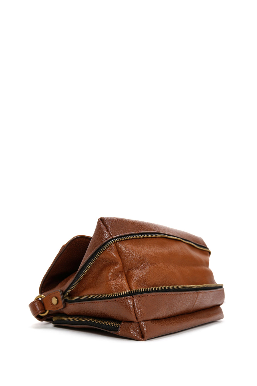 Women's Camel Long Strap Crossbody Bag