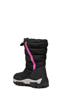 Geox Girl Black Himalaya Abx Fabric Waterproof Outdoor Boots | Derimod