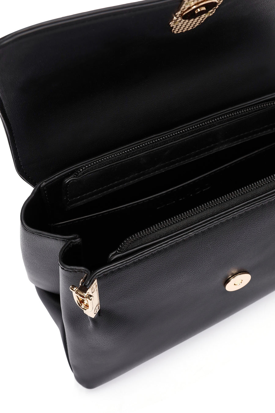 Women's Black Long Strap Shoulder Bag