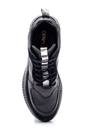 Women's Leather Metal Detailed Sneaker | Derimod