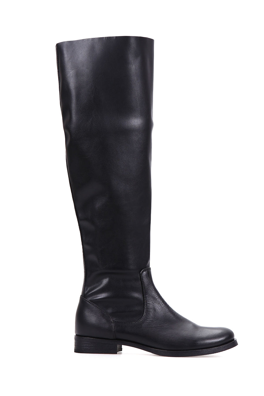 Women's Stretch Leather Boots 18WFD242014 | Derimod