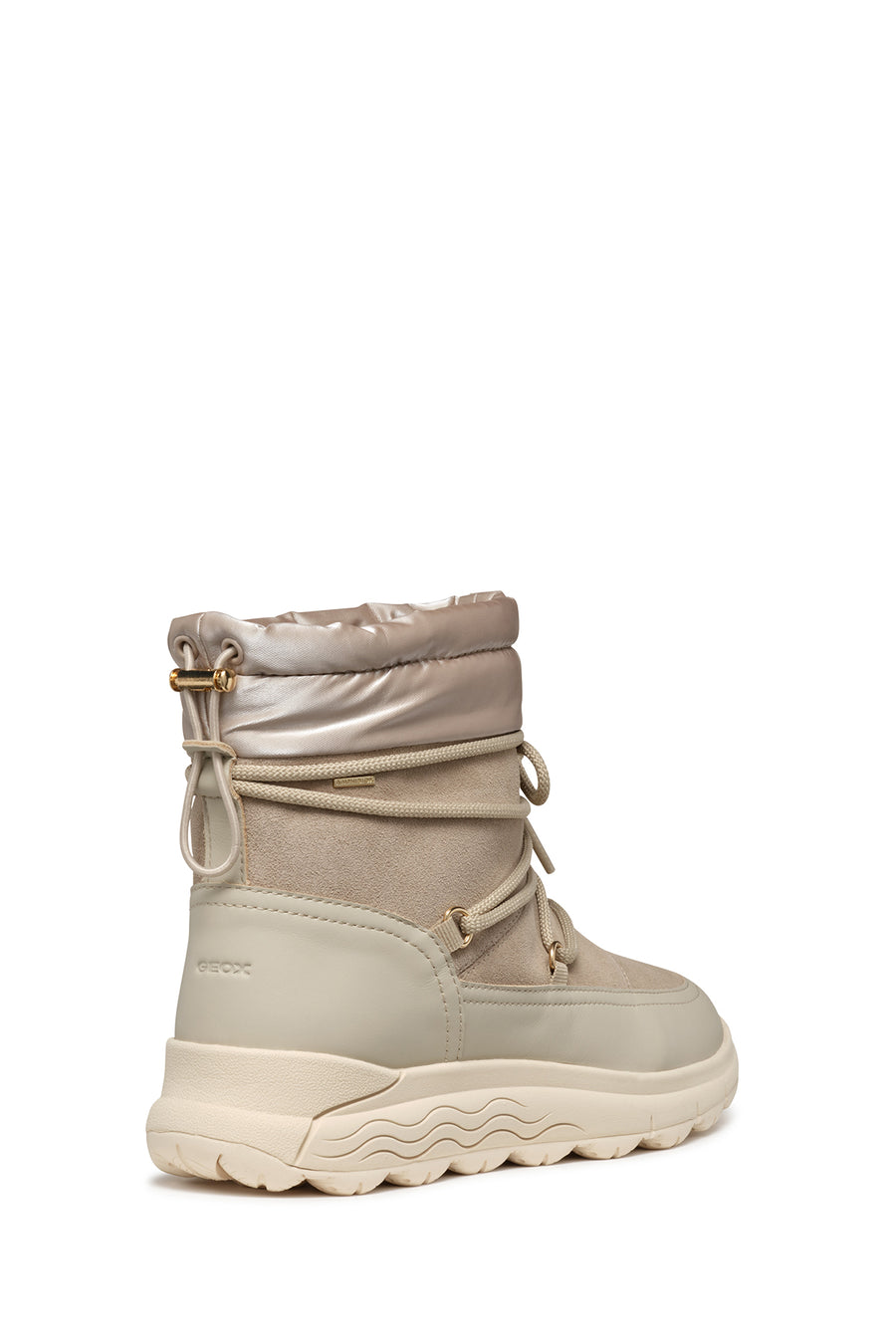 Geox Women's Mink Spherica 4x4 Abx Waterproof Leather Outdoor Boots