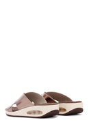 Women's Bronze Comfort Slippers | Derimod