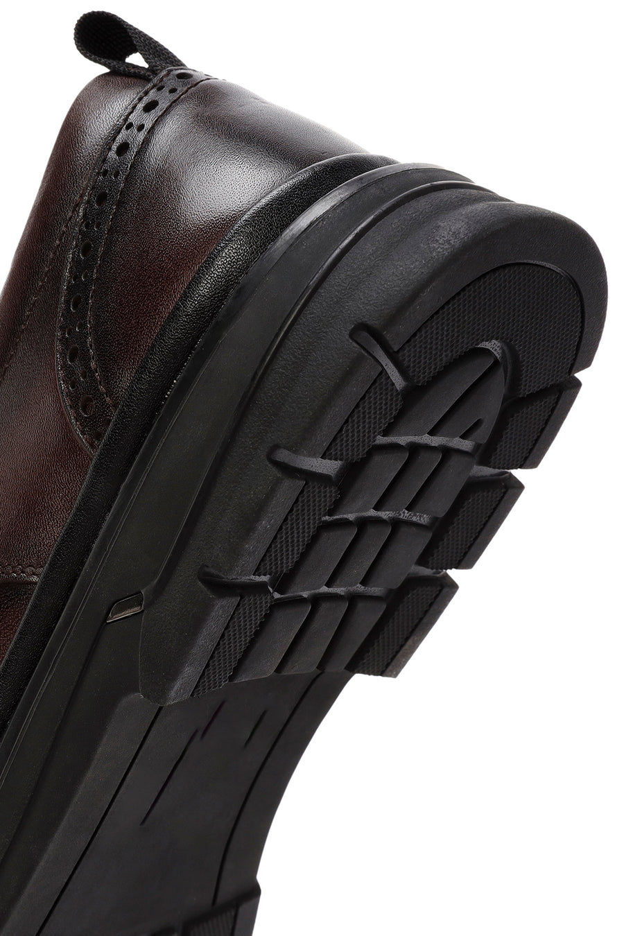 Men's Brown Lace-up Leather Casual Shoes