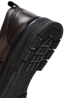 Derimod Fly Male Brown Lace-up Leather Casual Shoes | Derimod