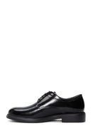 Men's Black Shiny Leather Classic Shoes | Derimod