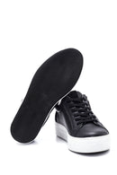 Kadın Deri Fermuar Detaylı Sneaker | Derimod