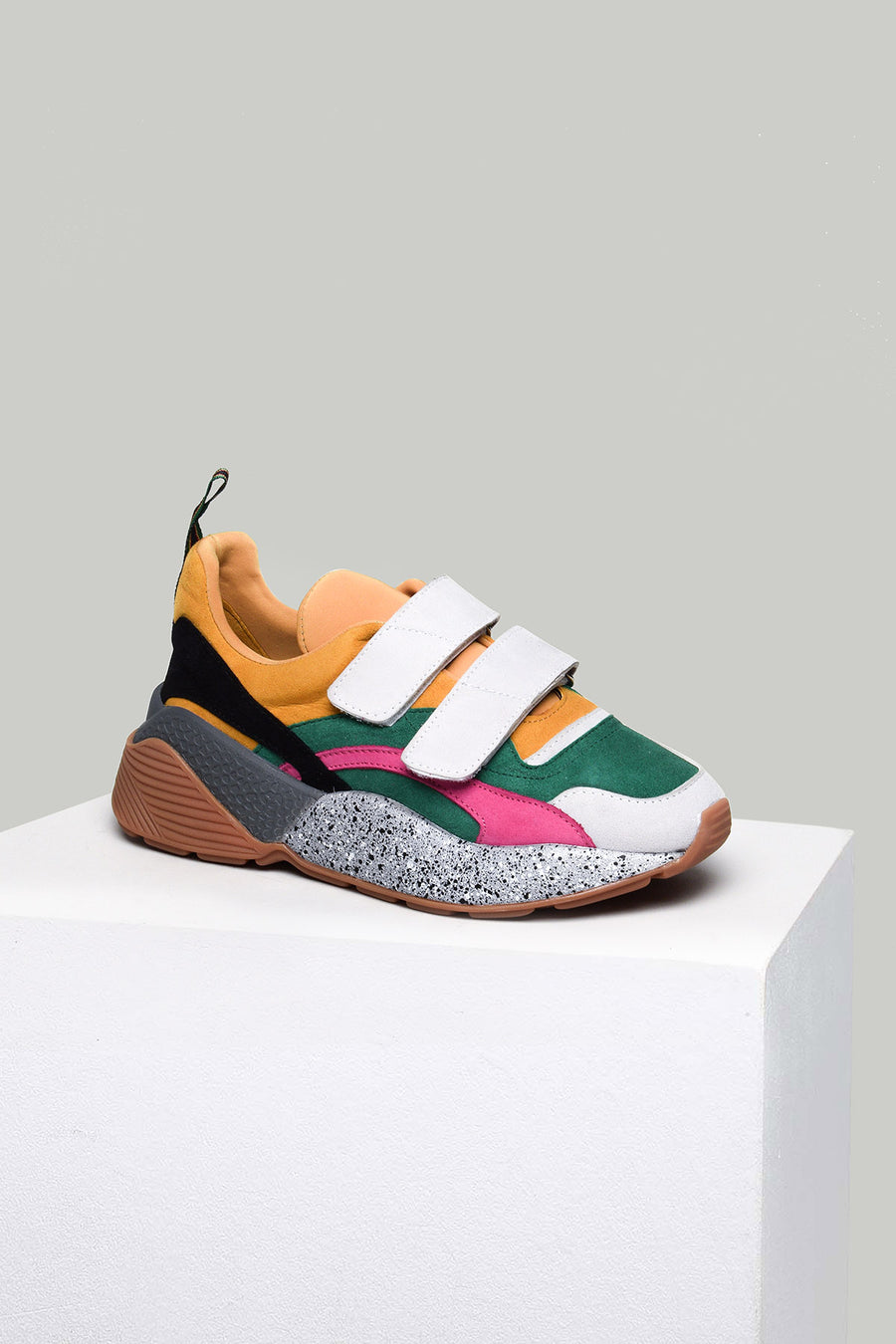 Colorful Women's Leather Sports Shoes