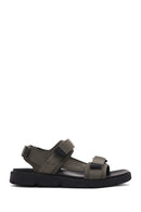 Geox Men's Green Xand 2s Fabric Sandals | Derimod