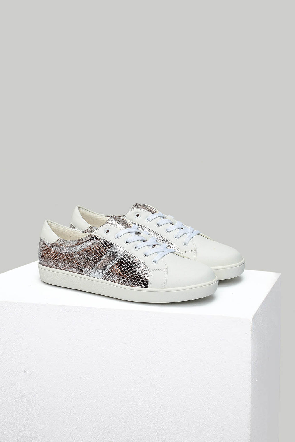 Beyaz-Vizon Kadın Sneaker