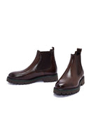 Men's Brown Leather Boots | Derimod