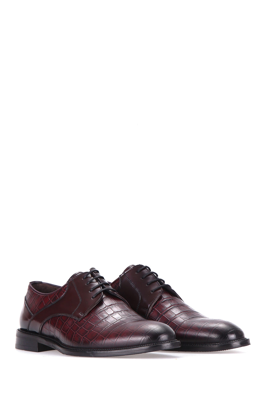 Men's Crocodile Patterned Leather Shoes