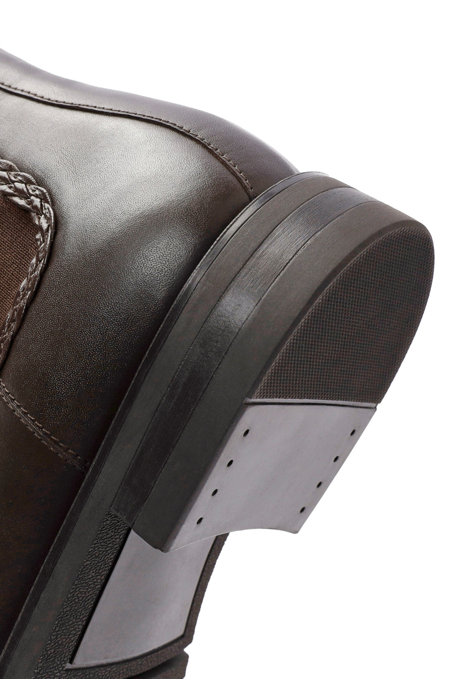 Men's Brown Leather Chelsea Boots