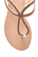 Women's Beige Stone Sandals | Derimod