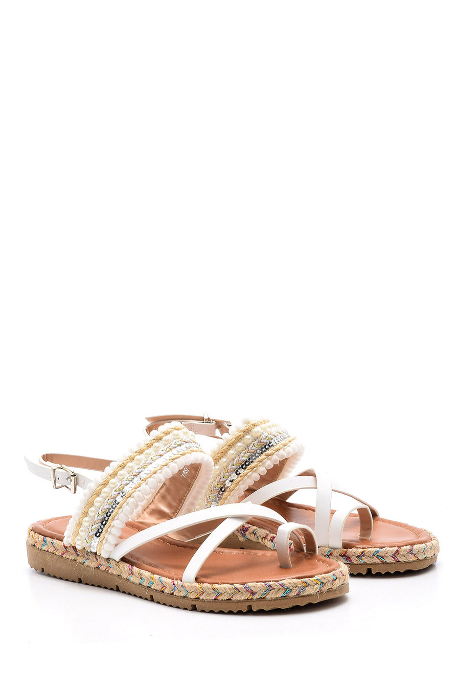 Women's Embroidered Sandals