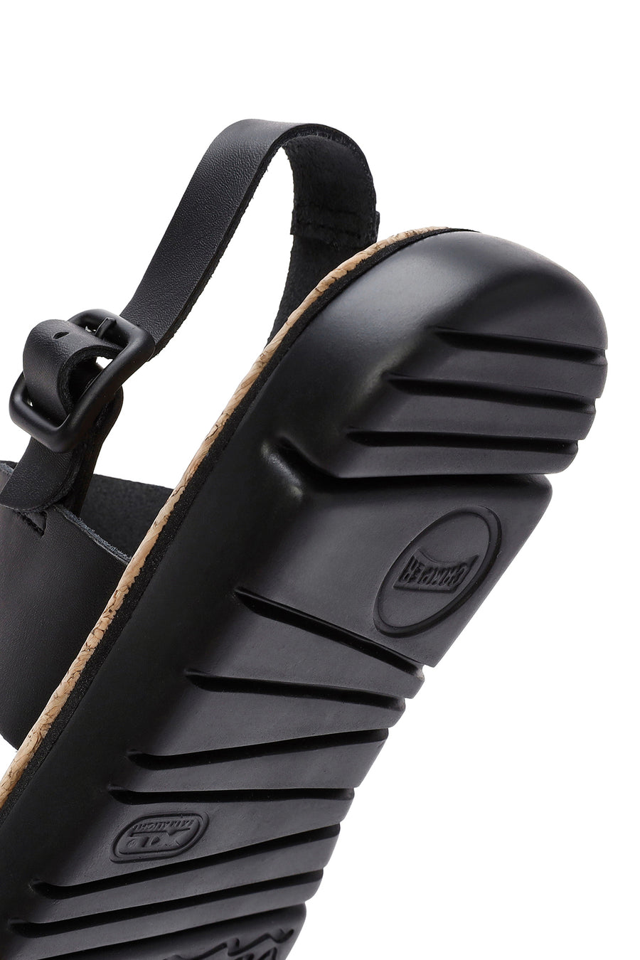Camper Women's Black Oruga Sandals