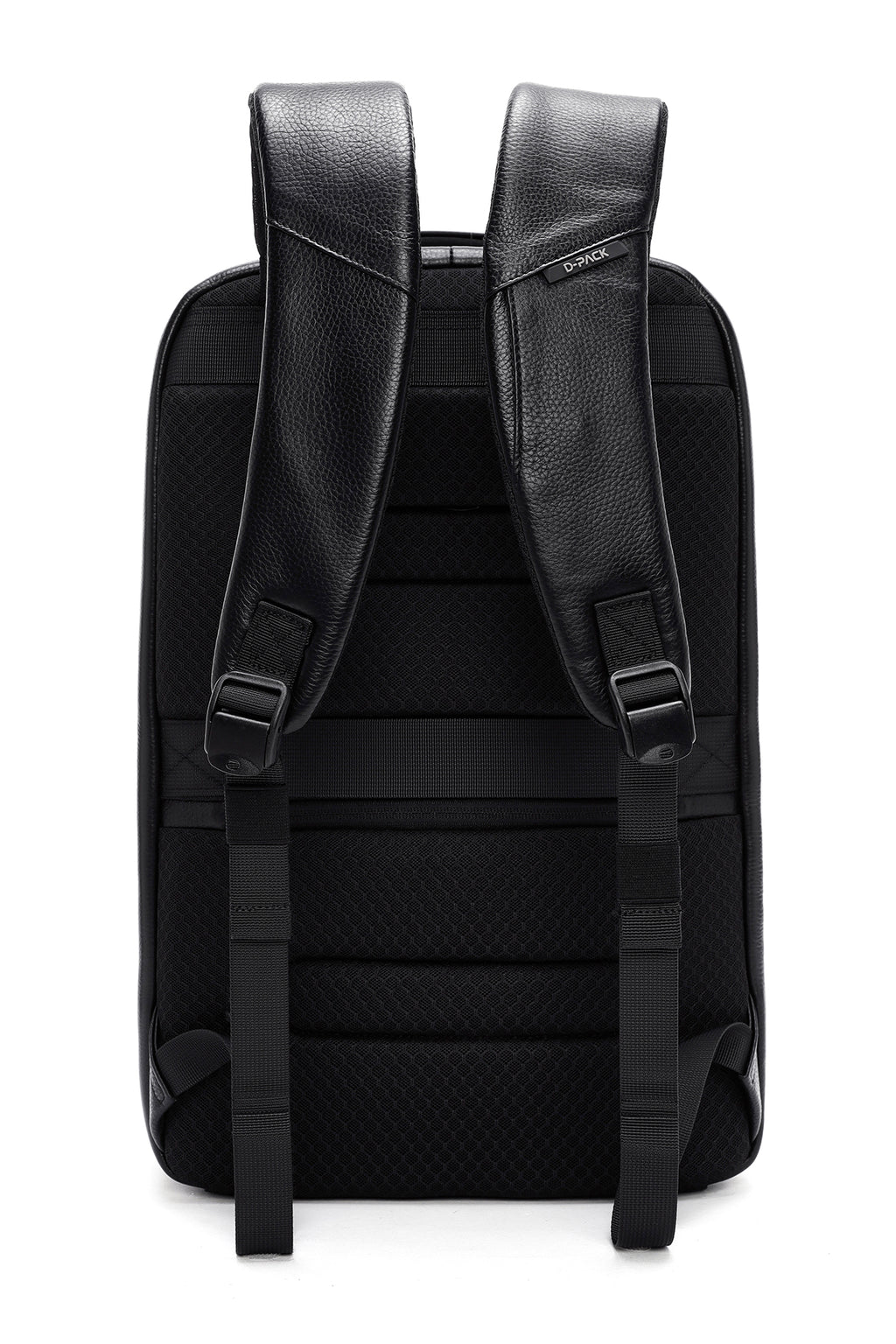 D-Pack Unisex Siyah Teknolojik Deri Sırt Çantası