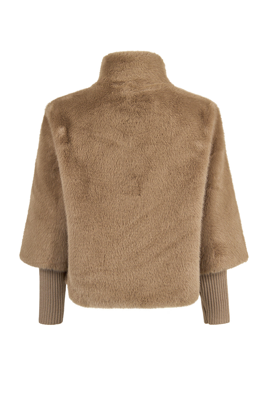 Ampezzo Woman Beige Short Teddy Coats