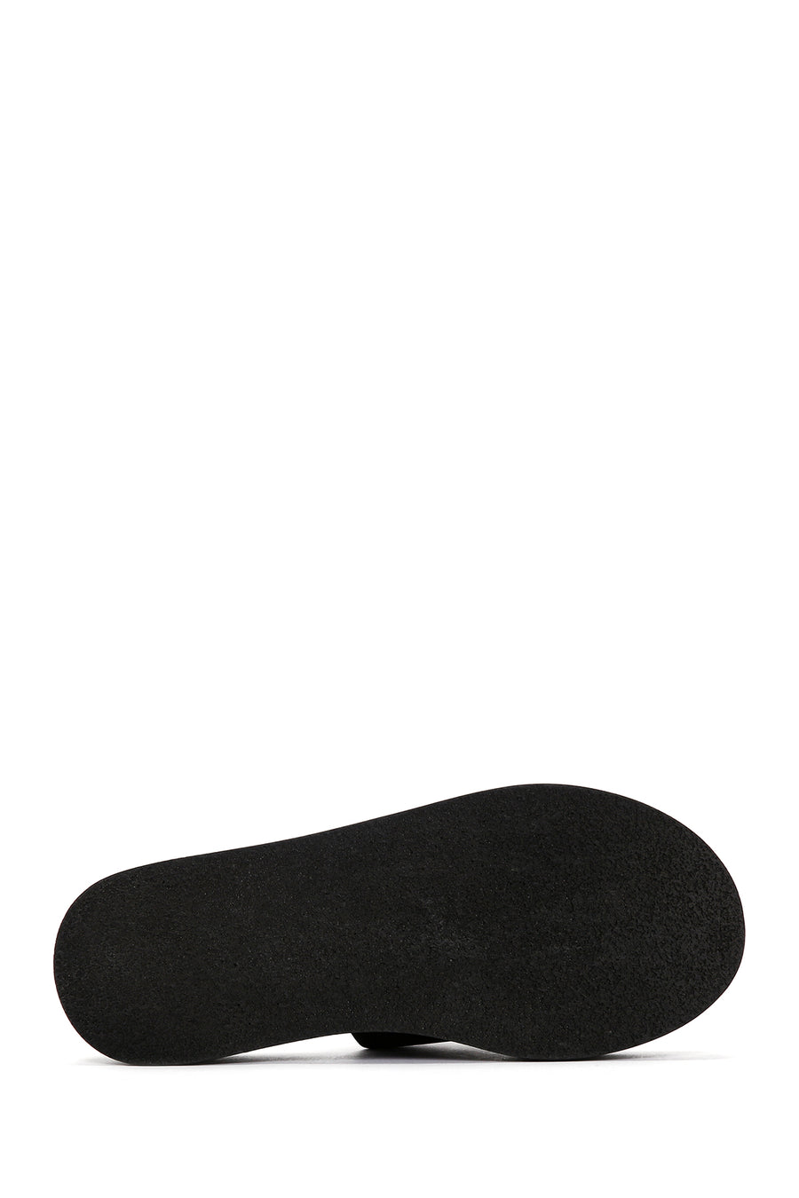 Women's Black Thick Soled Slippers