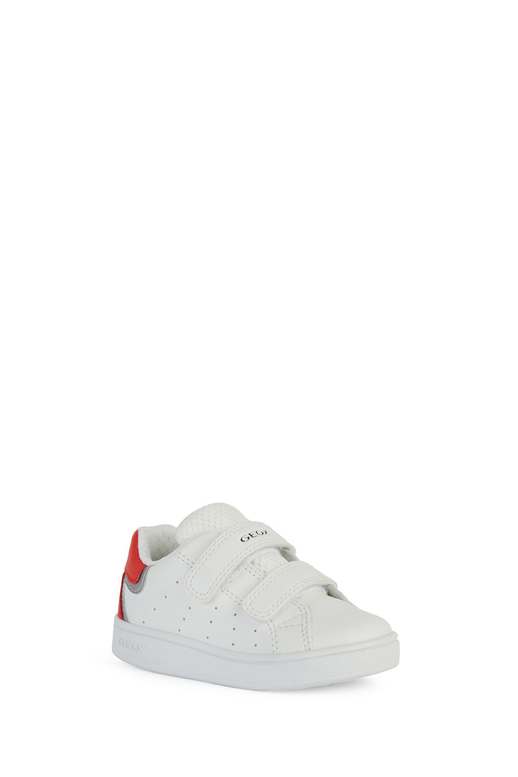 Geox Erkek Bebek Beyaz Eclyper Bantlı Deri Sneaker