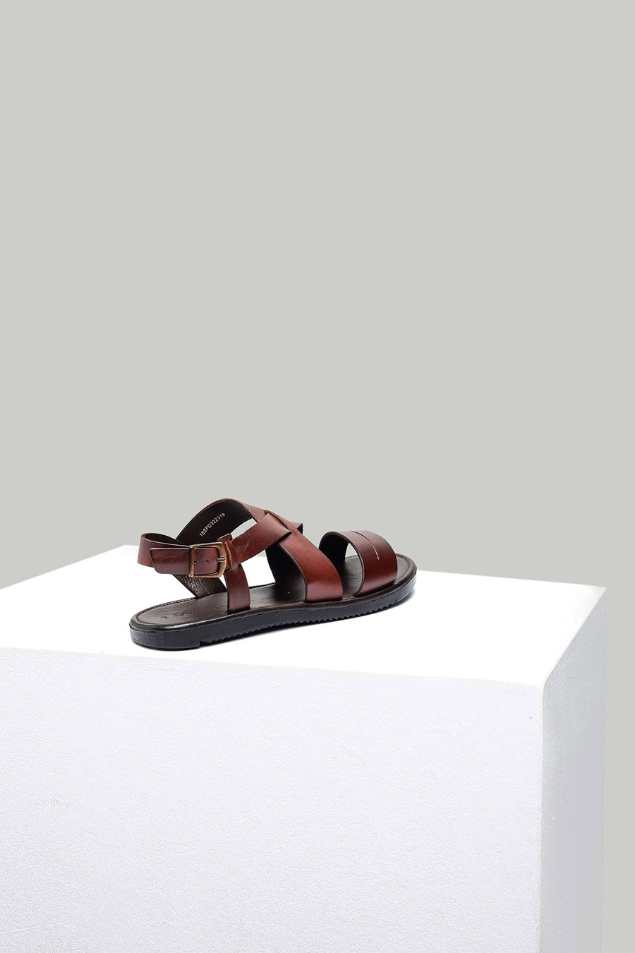 Brown Men's Leather Sandals