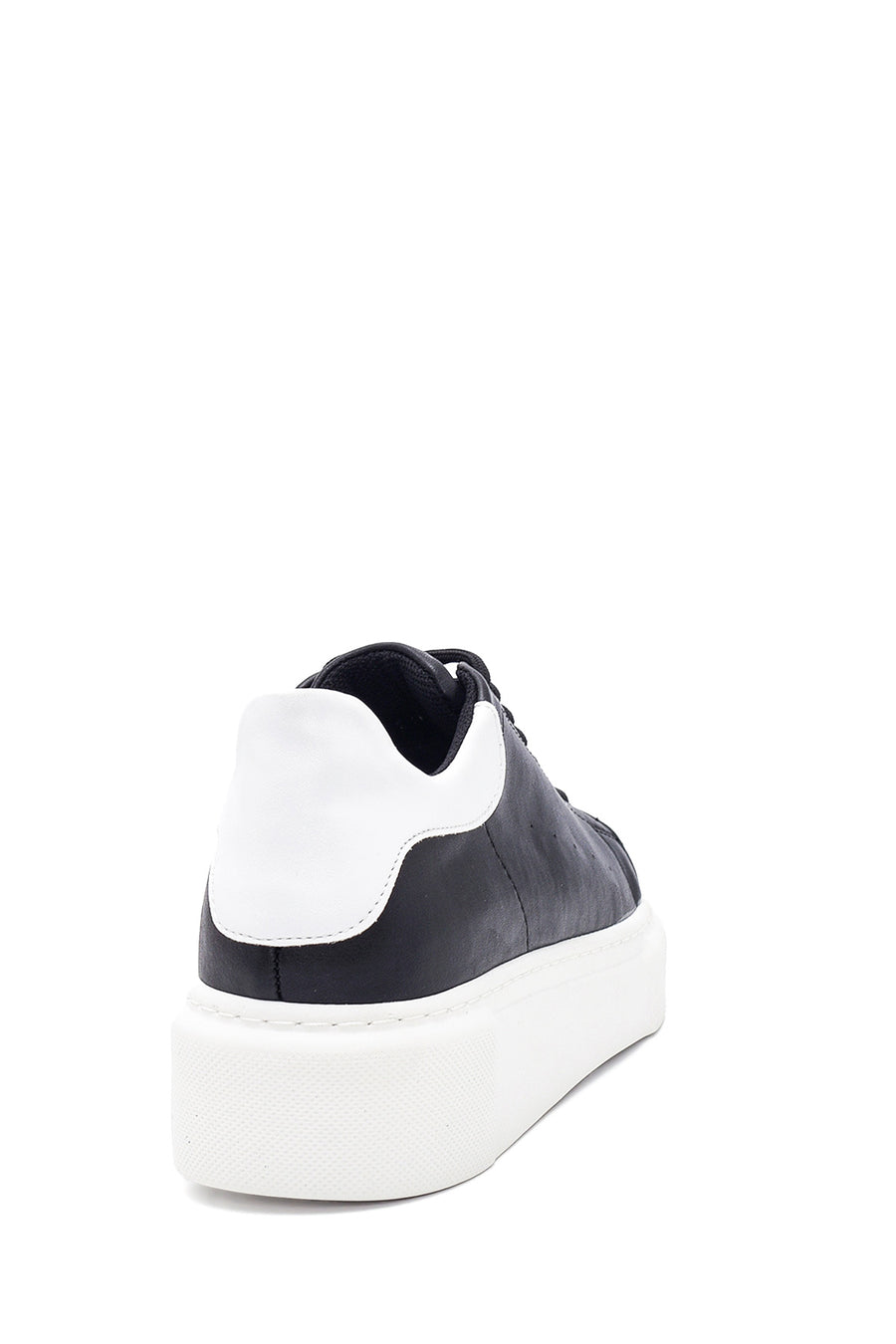 Kadın Siyah Kalın Tabanlı Sneaker