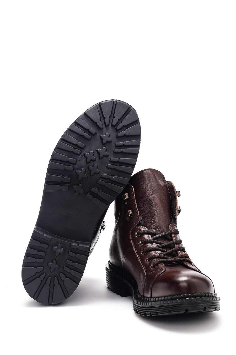Men's Lace-up Leather Boots