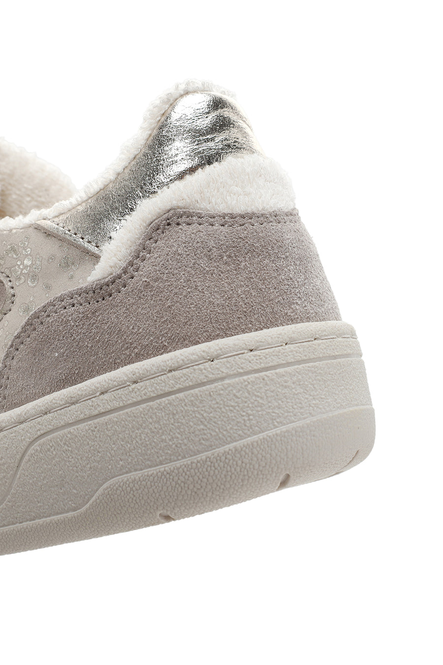 Kadın Bej Süet Deri Sneaker