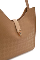 Woman Mink Printed Shoulder Bag | Derimod