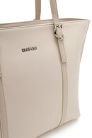 Woman Cream Classic Shoulder Bag | Derimod