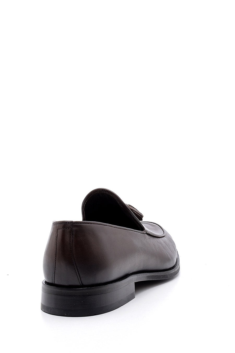 Erkek Püskül Detaylı Deri Loafer