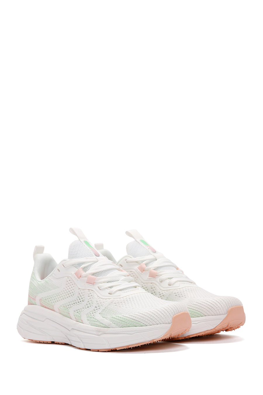 Derimod Zero Kadın Beyaz Bağcıklı Kalın Tabanlı Spor Sneaker