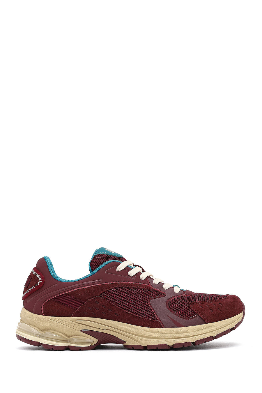 Derimod Studio Women's Burgundy Lace-Up Thick-Soled Sneaker 25AFD435014 | Derimod