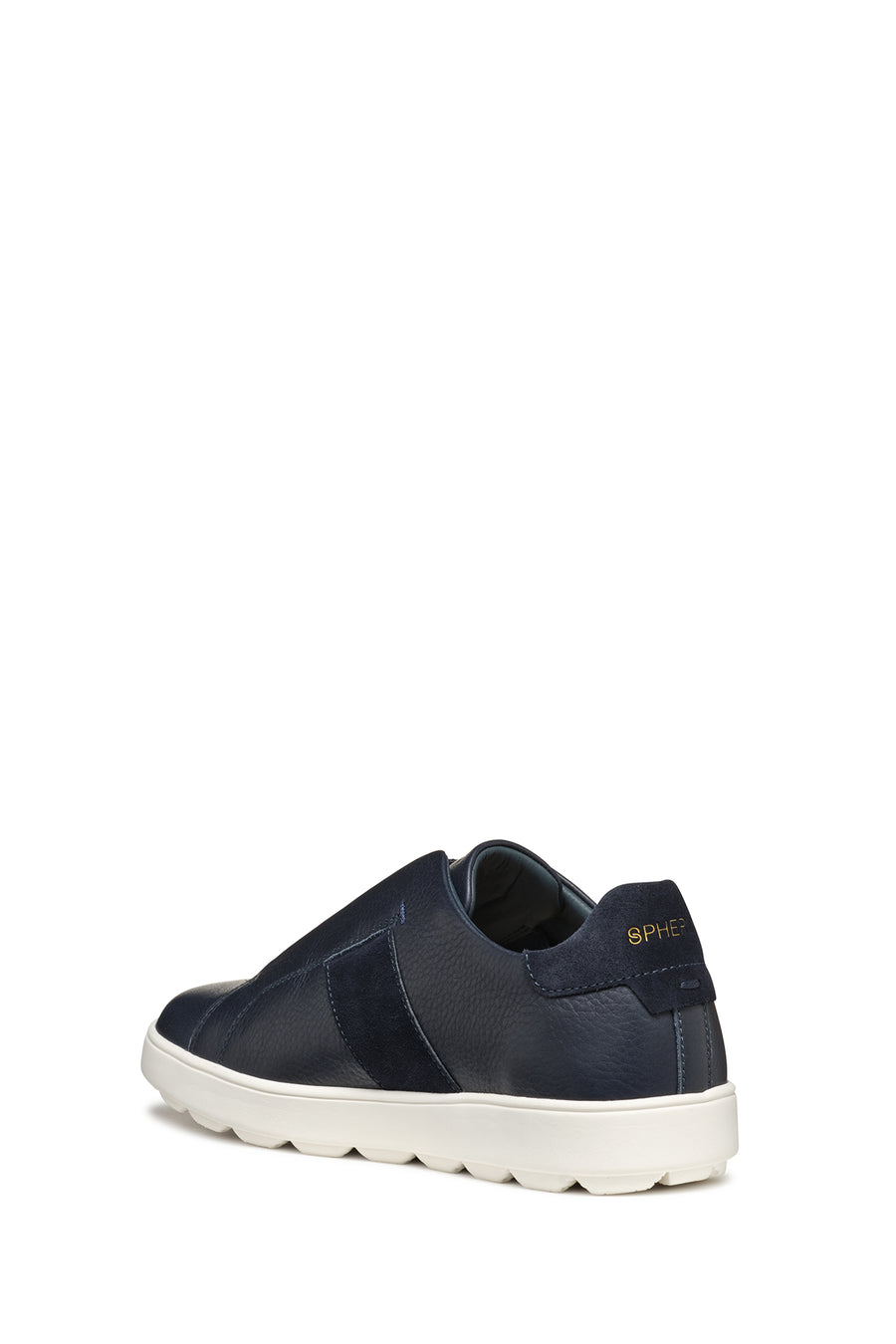 Geox Erkek Lacivert Spherica Ecub-1 Deri Sneaker