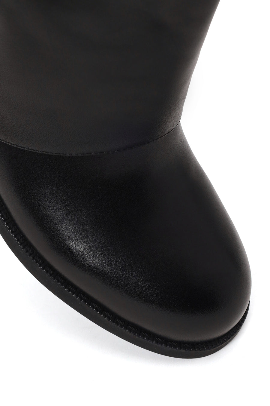 Kadın Siyah Deri Bot