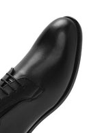 Men's Black Leather Classic Shoes | Derimod
