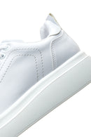 Kadın Beyaz Kalın Tabanlı Sneaker | Derimod